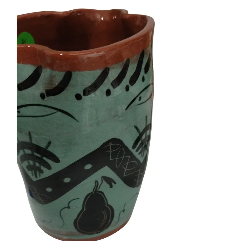 Studio Pottery‎ Pitcher Eye Mark Southwestern Folk Art 7